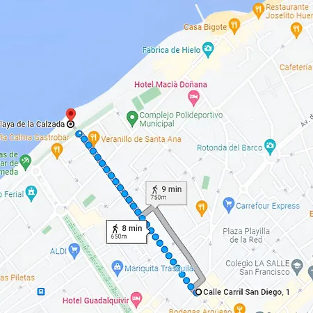 Poniente Sanlucar - Centro Sanlúcar de Barrameda